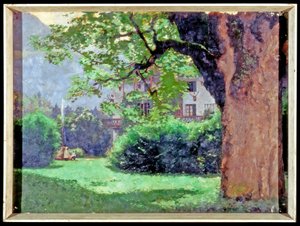 Escena de jardín de Henry Straker